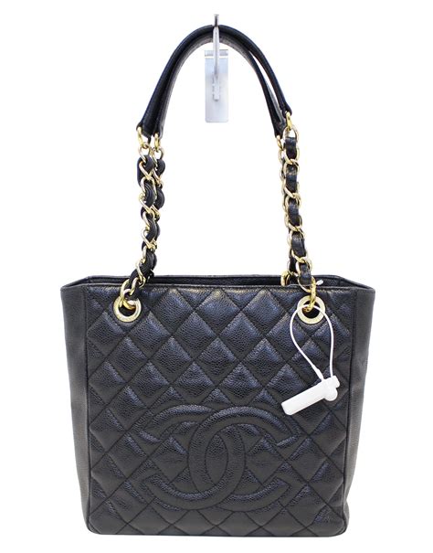 petit chanel sac|Chanel caviar petit shopping tote.